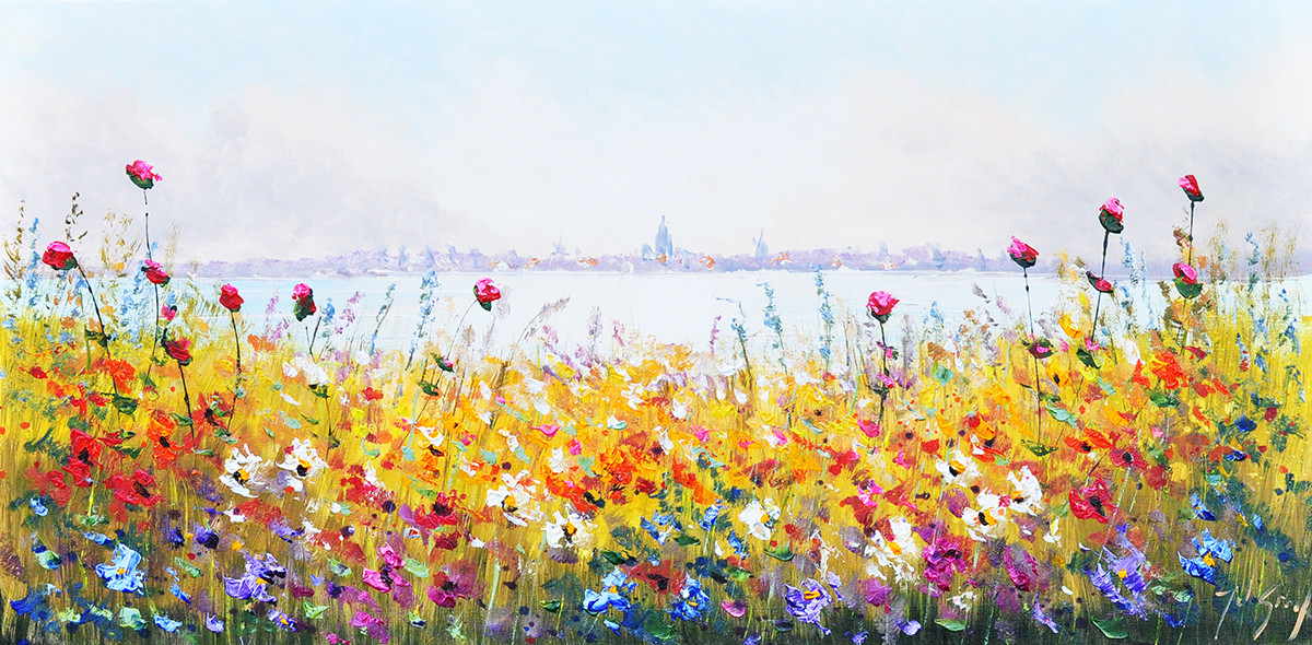 Jochem de Graaf + Voorgrond in bloei